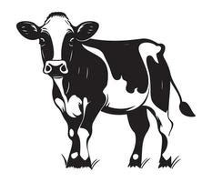 Cow Clip Art Black And White