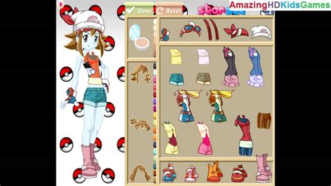 Pokemon Ranger Solana Dress Up WalkThrough Gameplay Part 1 - Dressing Up Pokemon Ranger Solana ...