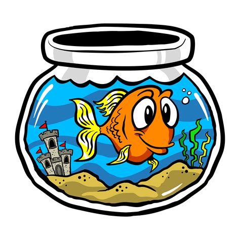 Goldfish cartoon vector icon 547699 Vector Art at Vecteezy