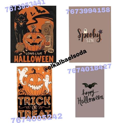 Halloween bloxburg decals DO NOT REPOST WITHOUT MY PERMISSION! THIS IS ORIGINAL! | Halloween ...