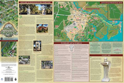 Bonaventure Cemetery Map