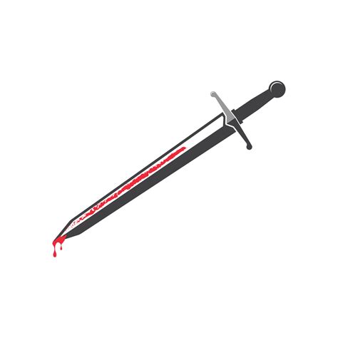 sword with blood vector illustration design 22147626 Vector Art at Vecteezy