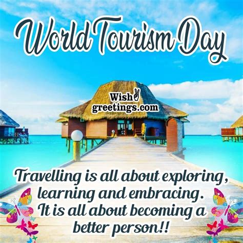 World Tourism Day Wishes And Quotes - Wish Greetings