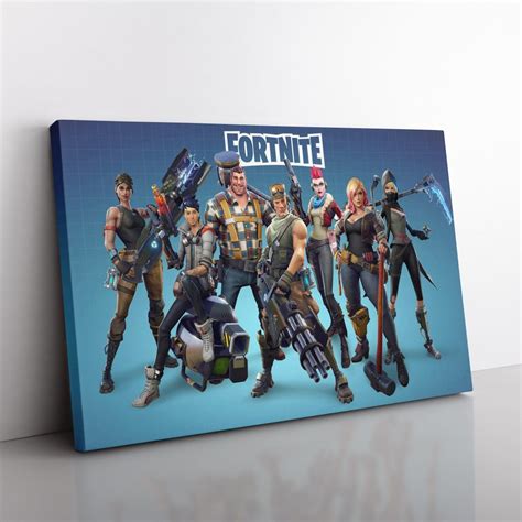 Fortnite Save the World Characters - Pics on Canvas