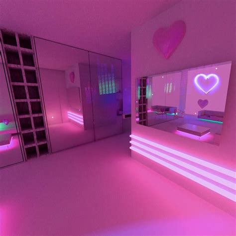 Neon Bedroom, Room Ideas Bedroom, Girl Bedroom Decor, Room Diy, Girls Bedroom, Scifi Bedroom ...