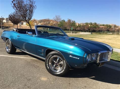 Seller of Classic Cars - 1969 Pontiac Firebird (Windward Blue/Metallic Dark Blue)