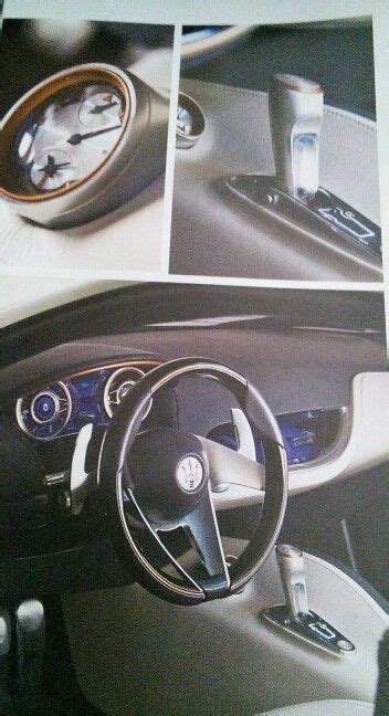 Interior of Maserati Alfieri | Maserati alfieri, Maserati, Car design