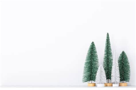 Fondo de minimalismo de navidad | Foto Premium