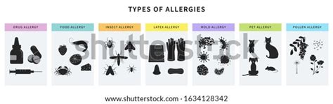 4,261 Types Of Allergies Images, Stock Photos & Vectors | Shutterstock