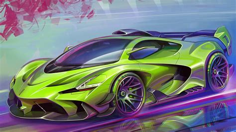 car, race cars, Speed Design, Aleksandr Sidelnikov HD Wallpaper