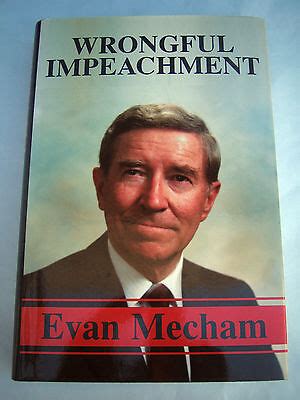 Wrongful Impeachment by Evan Mecham SIGNED 1st/1st 1998 HCDJ Arizona ...