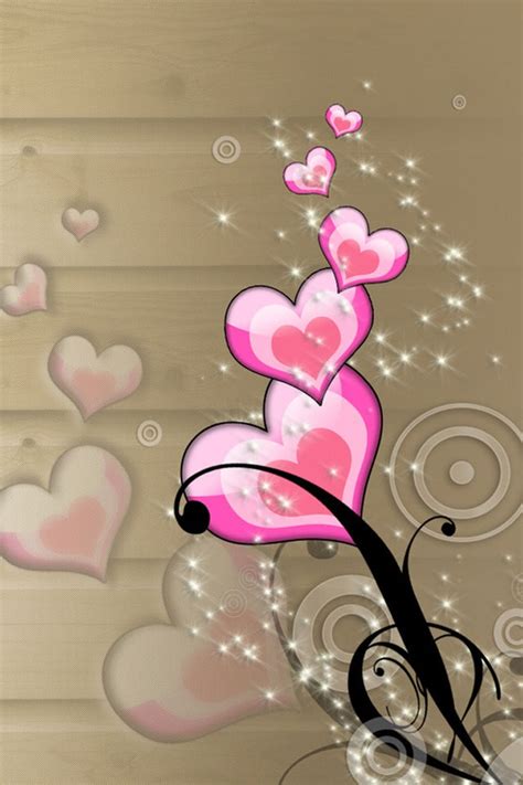 🔥 Download Love Heart Themes iPhone Wallpaper Background And by @tphillips98 | Love Themed ...