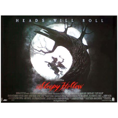 "Sleepy Hollow" Poster, 1999 For Sale at 1stDibs