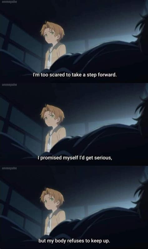 Mushoku Tensei: Jobless Reincarnation | Anime Quotes in 2023 ...