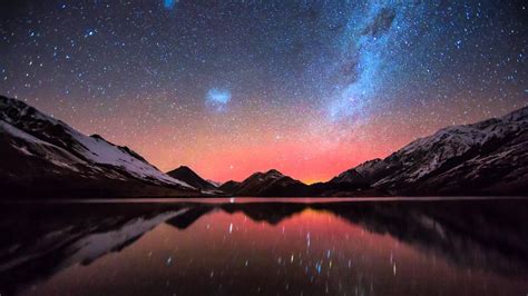 Moke Lake, Queenstown - Aurora & Milky Way timelapse - 4K - YouTube