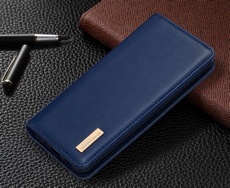 Samsung Galaxy S20 Plus Genuine Leather Magnetic Detachable Wallet Case ...