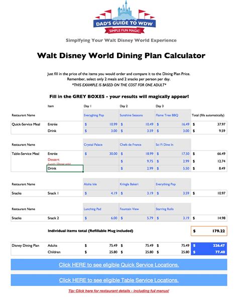 Disney Meal Plan 2024 Cost - Adah Yasmin