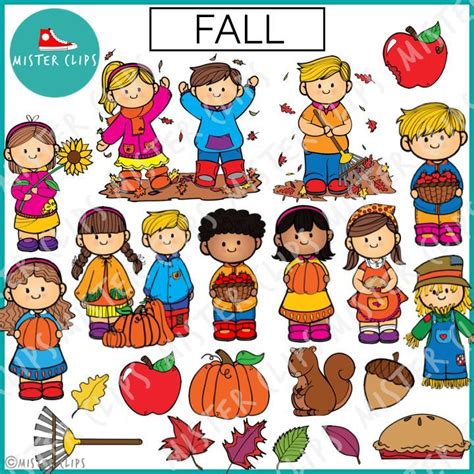 fall clipart for kids and adults