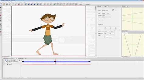 2D Cartoon Character Walkcycle Animation Tutorial Using Toon Boom ...