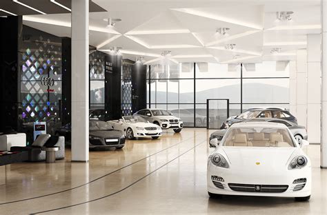 Car showroom "SHAHR KHODRO" interior :: Behance