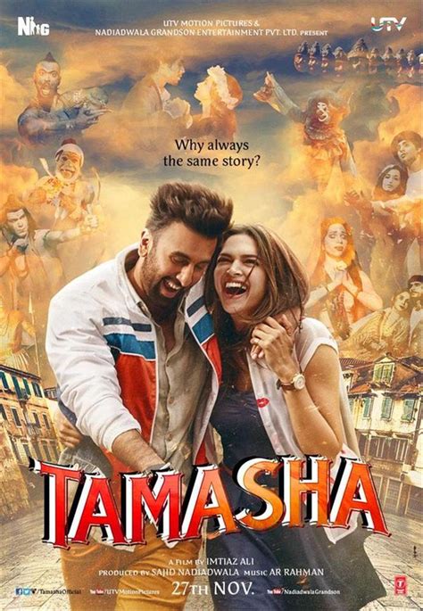 Tamasha first look Hindi Movie, Music Reviews and News