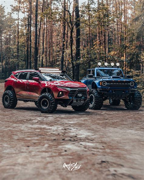 Modern Chevy Blazer Finally Gets on the Right Off-Road Path, Meets 2021 Bronco - autoevolution