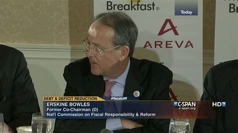 Alan Simpson and Erskine Bowles on Debt and Deficit Reduction | C-SPAN.org