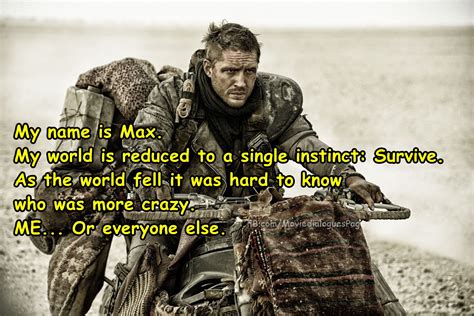 Top 10 quotes from Mad Max Fury Road - Movie Dialogues