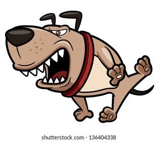 19,389 Angry Dog Cartoon Images, Stock Photos, 3D objects, & Vectors | Shutterstock