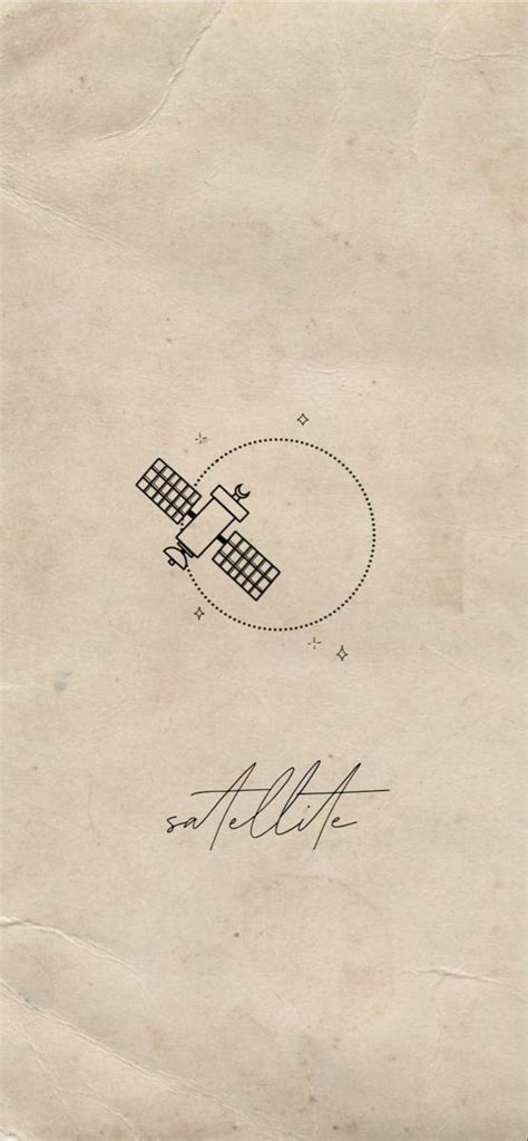 satellite song minimal tattoo designed by me inspired in new album ...