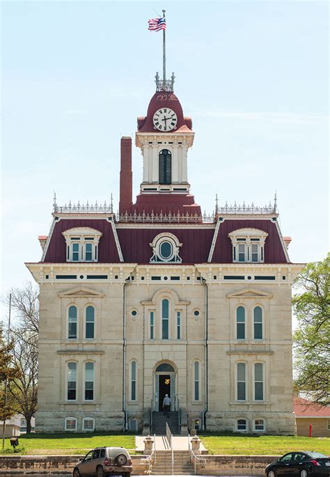 Chase County Courthouse - City of Cottonwood Falls Kansas