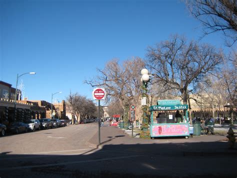 Santa Fe Plaza - Santa Fe, New Mexico