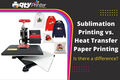 Sublimation Printing vs. Heat Transfer Paper Printing