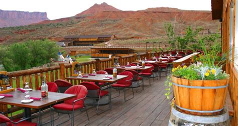 Red Cliffs Lodge Restaurant on Scenic Highway 128 in Moab, UT near Arches and Canyonlands ...