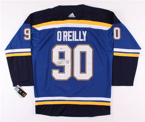 Ryan O'Reilly Signed 2019 Stanley Cup Finals St. Louis Blues Jersey ...