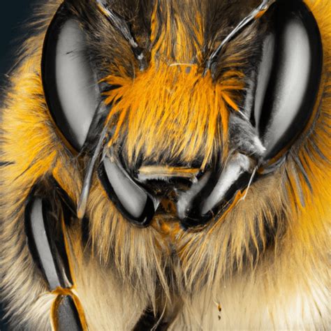 Bumble Bee Macrophotography · Creative Fabrica