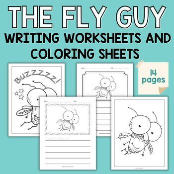 Fly Guy Coloring Pages and Writing Pages by VirtualElementaryTeacher