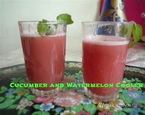 G'Gina's Kitchenette: Summer Thirst Quenchers - Watermelon Mocktails, Shooters, Punch and ...