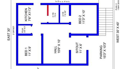 1100 Square Feet Home Floor Plans 2 Bedrooms | Viewfloor.co