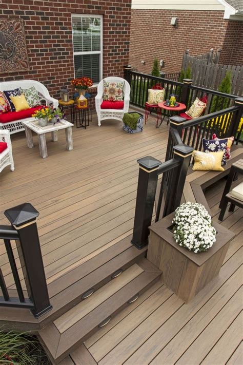 Stunning patio decks that will add charm to your life 43 | Deck colors, Patio deck, Outdoor deck