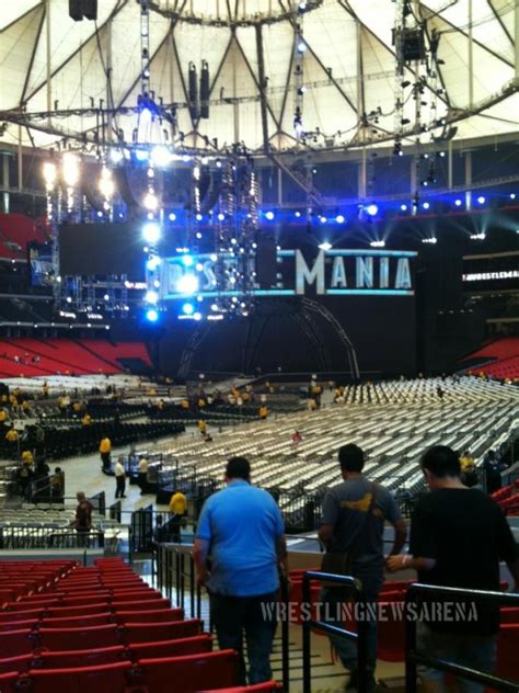 PHOTO: First Look at WrestleMania 27 Stage Wrestling News - WWE News ...