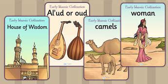 KS2 Early Islamic Civilization Display Primary Resources - History Ea