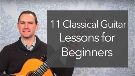 11 Classical Guitar Lessons for Beginners | Guitar Techniques and Effects