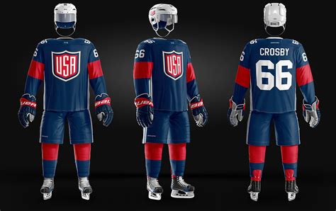 Ice Hockey Uniform Template :: Behance