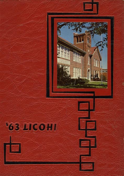 1963 yearbook from Litchfield High School from Litchfield, Illinois for sale