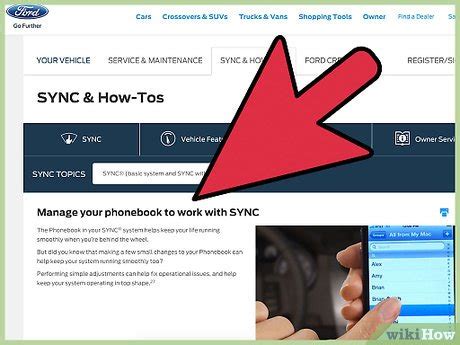 How to Sync Your iPhone with Ford SYNC (with Pictures)