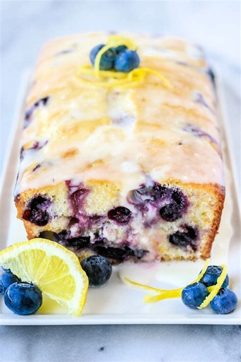 Lemon Blueberry Bread - Glorious Treats