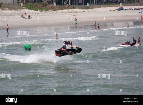 Jet Ski Freestyle Competition Stock Photo - Alamy