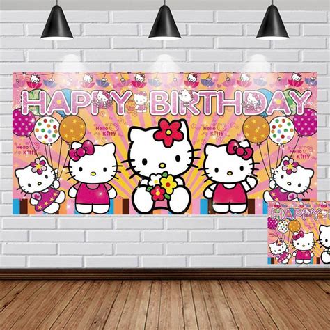 Hello Kitty 2nd Birthday Backgrounds