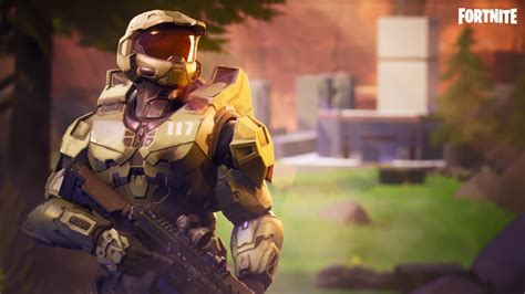 640x240 Resolution Fortnite x Master Chief Halo 640x240 Resolution Wallpaper - Wallpapers Den